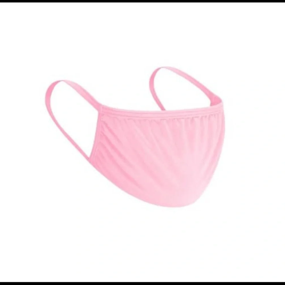 50 PCs Bulk Purchase Childrens Plain Spandex Cotton Face Masks. Mix of 10 Colors